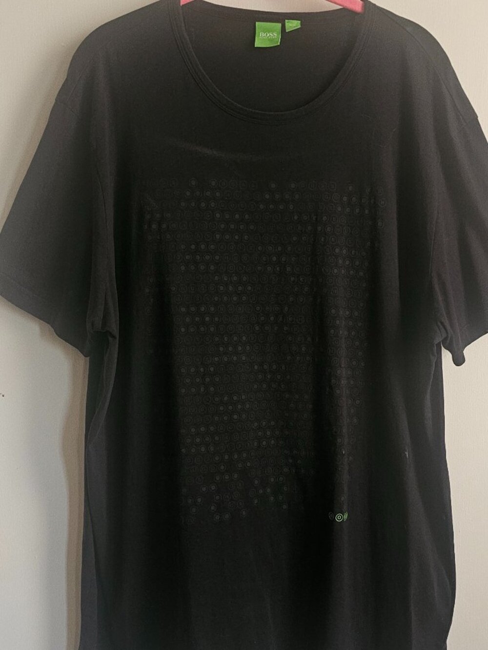 Hugo Boss Men's T-Shirt Size 3X Black Hugo Boss Logo - Big & Tall